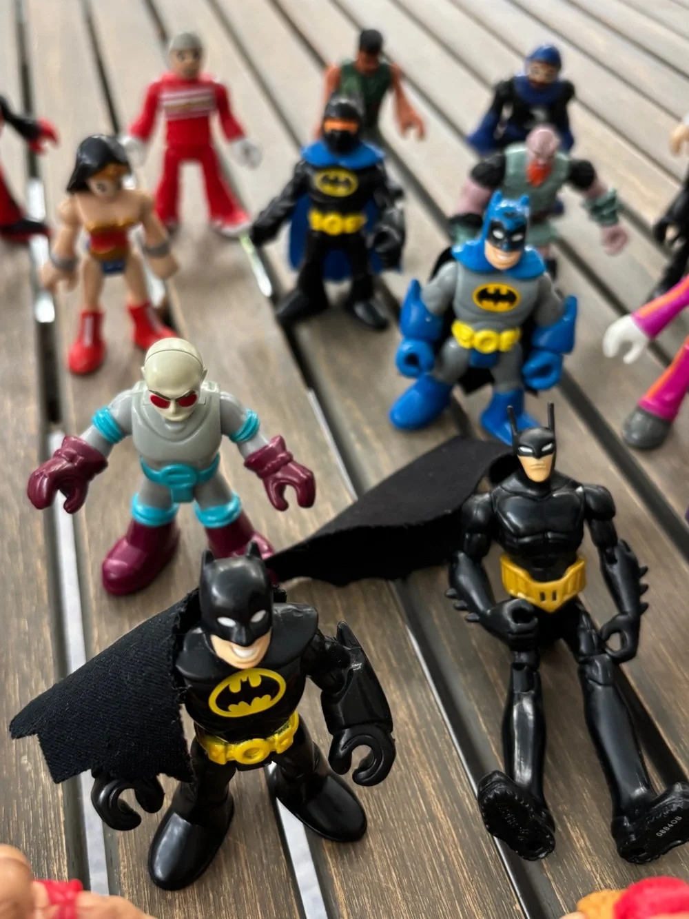 Lot of 38 Various Action Figures (Batman, Superman, Etc)